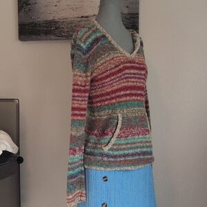 Roxy Multicolor V-Neck Sweater